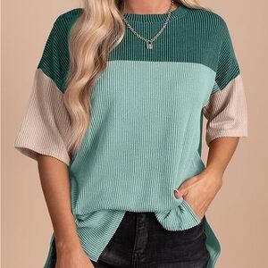 Amazon Colorblock Top